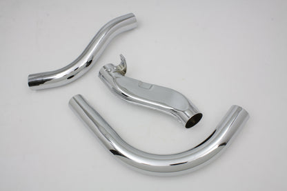Knucklehead Exhaust Header Chrome