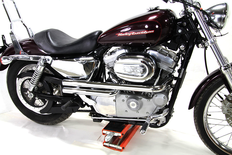 XL Shotgun Exhaust Drag Pipe Set Chrome