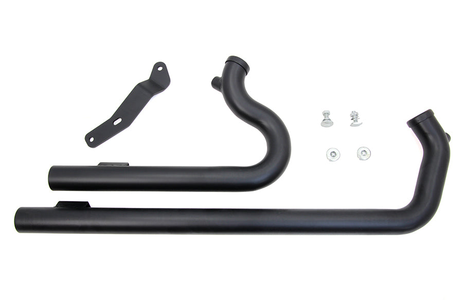 XL Shotgun Exhaust Drag Pipe Set Black