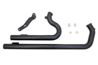 XL Shotgun Exhaust Drag Pipe Set Black