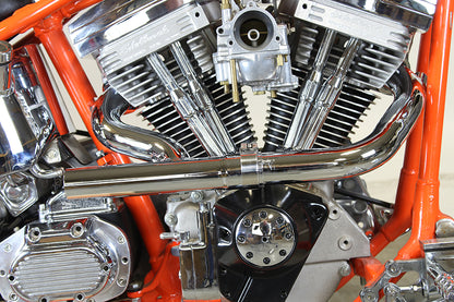 2:1 Siamese Exhaust Header Set Chrome