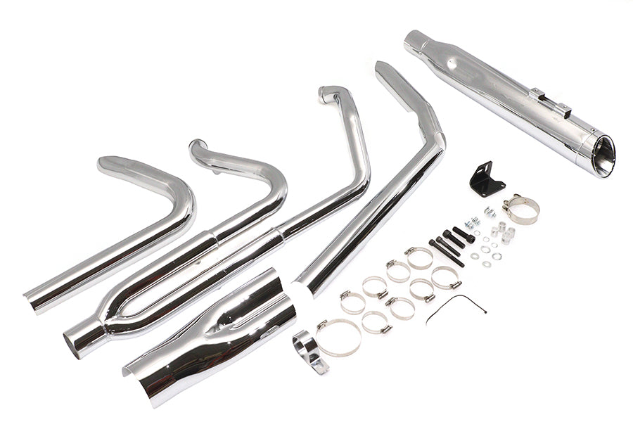 Ultima M8 Dominator 2:1 Exhaust Header System Chrome