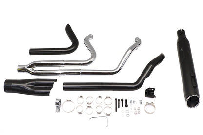 Ultima M8 Dominator 2:1 Exhaust Header System Black