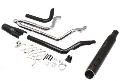 Ultima M8 Dominator 2:1 Exhaust Header System Black