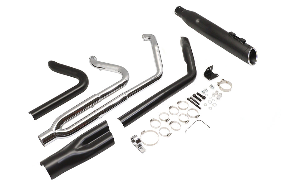Ultima M8 Dominator 2:1 Exhaust Header System Black