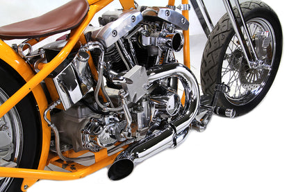 Chrome 2 into 1 Exhaust Header Set