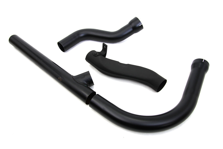 Panhead Exhaust Header Set Black