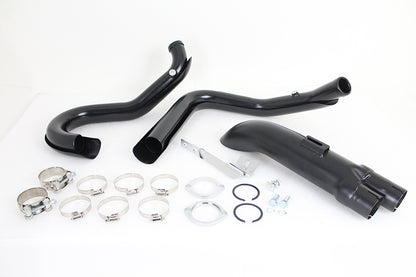 Wyatt Gatling 1-3/4 2 into 1 Exhaust Header Set Black