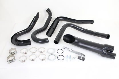 Wyatt Gatling 1-3/4 2 into 1 Exhaust Header Set Black
