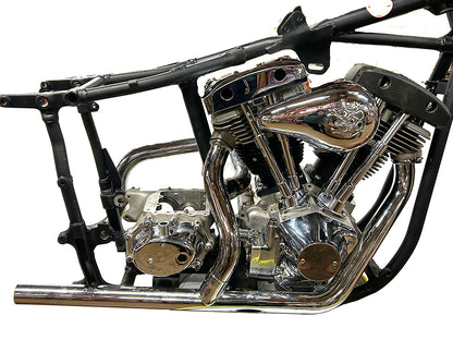Dual Crossover Chrome Exhaust System