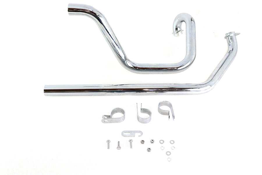 True Dual Exhaust Header Pipe Set