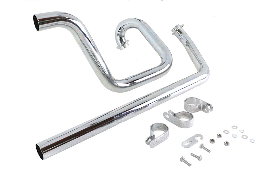 True Dual Exhaust Header Pipe Set