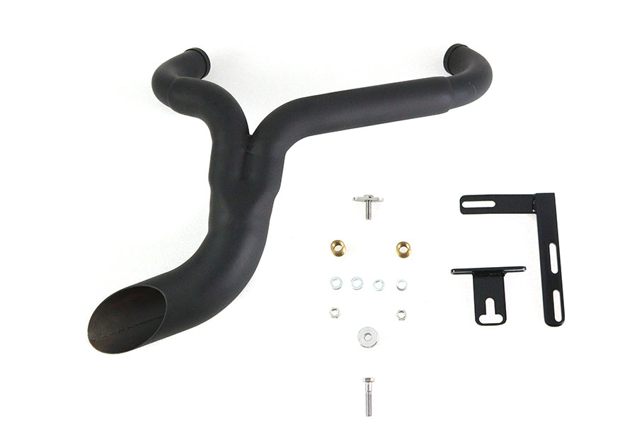 Wyatt Gatling Ground Pounder Exhaust System Black