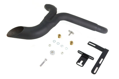 Wyatt Gatling Ground Pounder Exhaust System Black