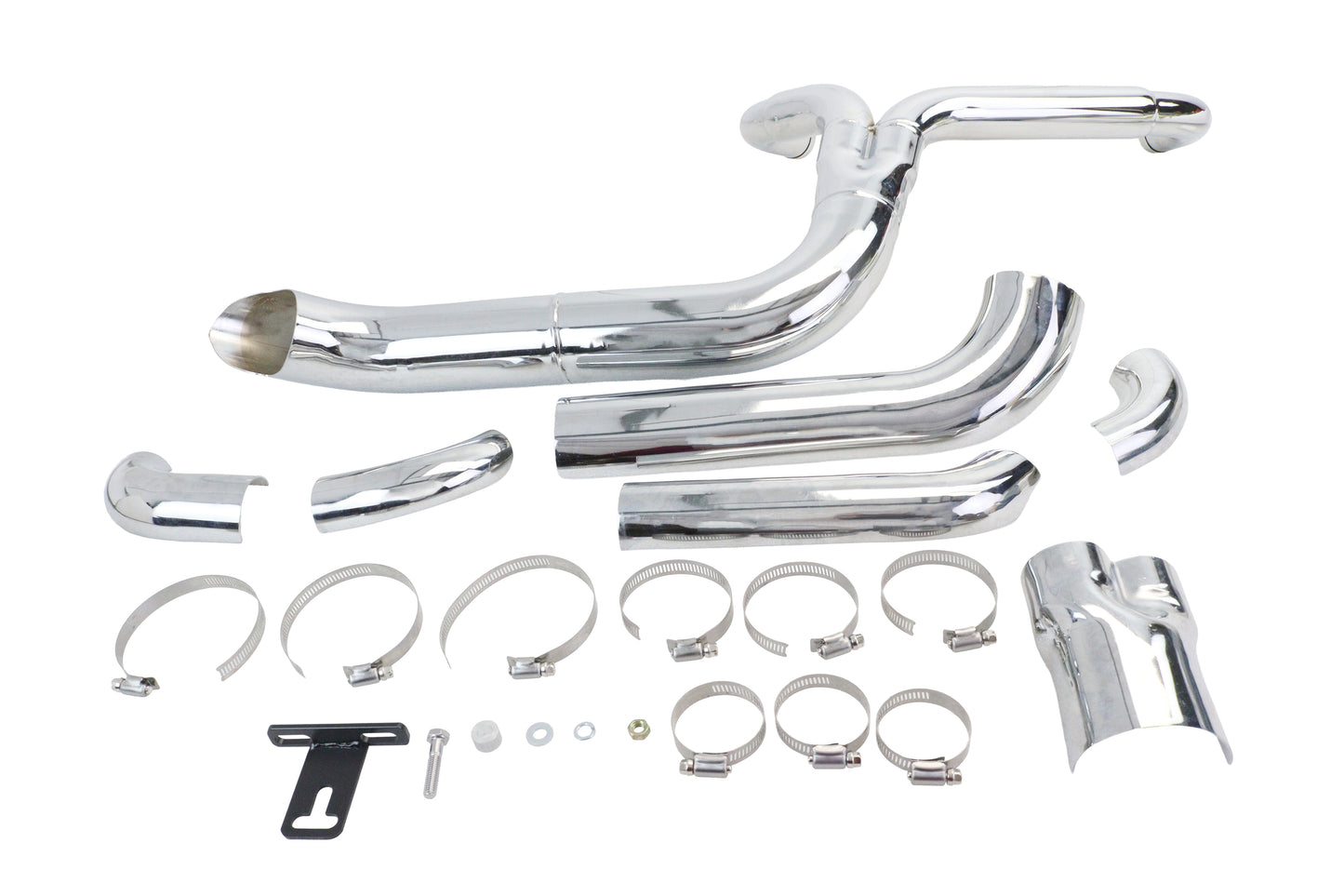 Speedster 1-3/4 2 into 1 Exhaust Header Set Chrome