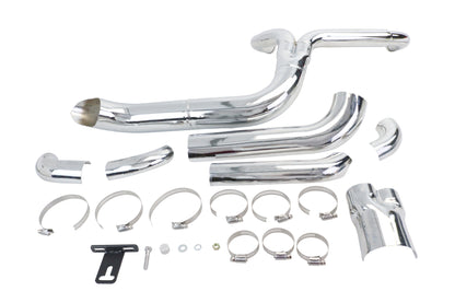 Speedster 1-3/4 2 into 1 Exhaust Header Set Chrome