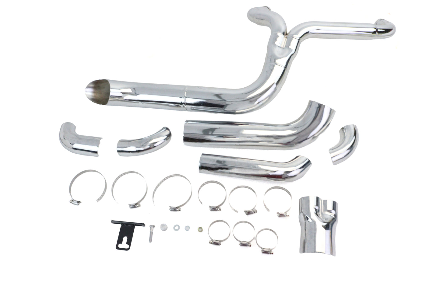 Speedster 1-3/4 2 into 1 Exhaust Header Set Chrome