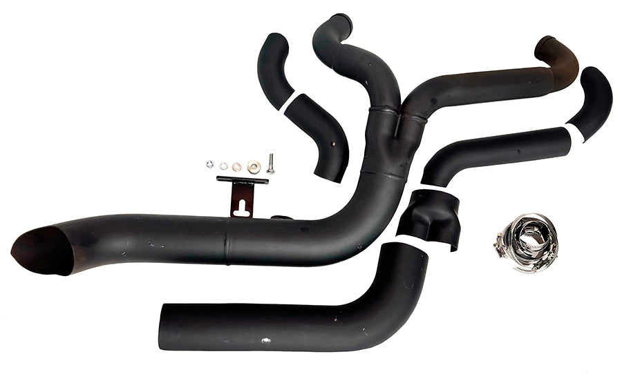 Speedster 1-3/4 2 into 1 Exhaust Header Set Black