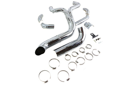 Speedster 1-3/4 2 into 1 Exhaust Header Set Chrome