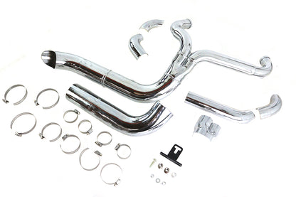 Speedster 1-3/4 2 into 1 Exhaust Header Set Chrome