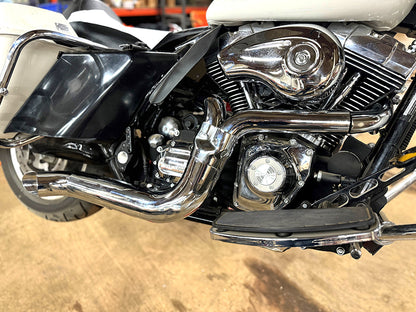 Speedster 1-3/4 2 into 1 Exhaust Header Set Chrome
