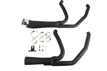 Cyclone 1-3/4 2 into 1 Exhaust Header Set Black