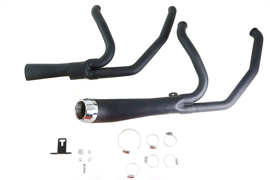 Cyclone 1-3/4 2 into 1 Exhaust Header Set Black