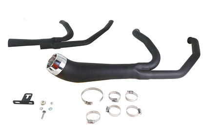 Cyclone 1-3/4 2 into 1 Exhaust Header Set Black