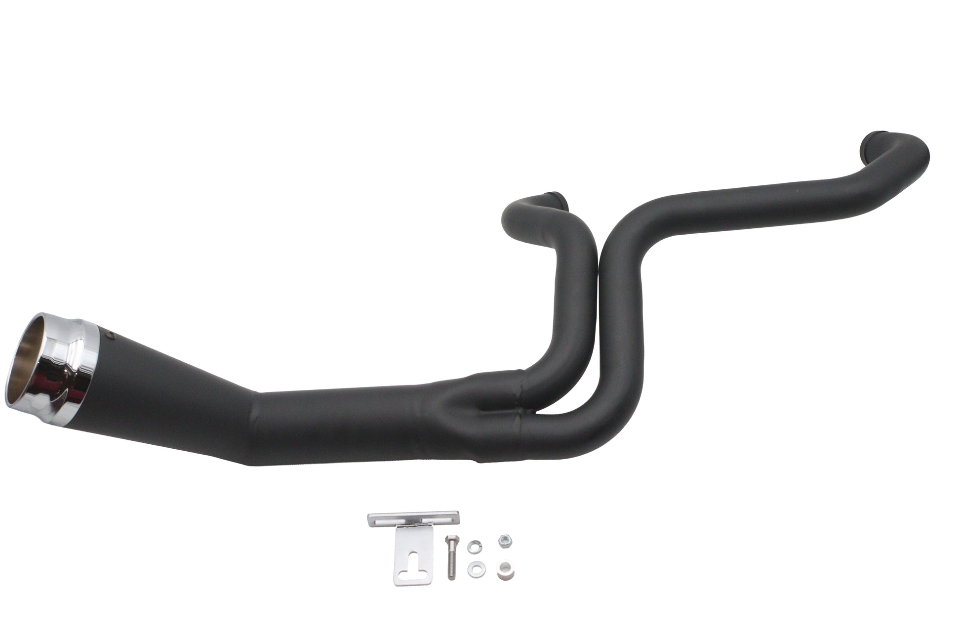Cyclone 1-3/4 2 into 1 Exhaust Header Set Black