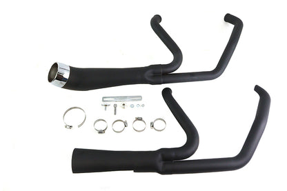 Cyclone 1-3/4 2 into 1 Exhaust Header Set Black