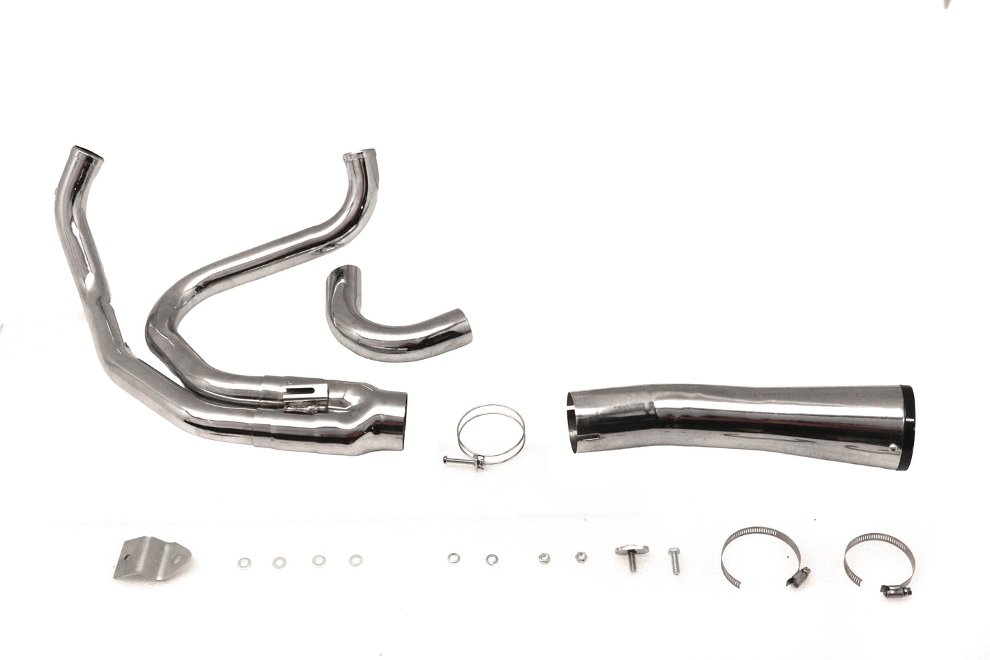 Wyatt Gatling Road Rage Exhaust Header System Chrome