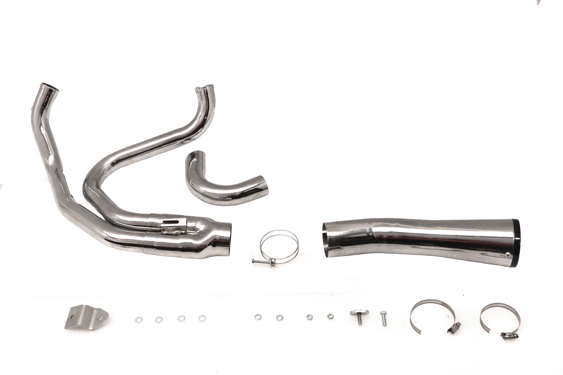Wyatt Gatling Road Rage Exhaust Header System Chrome