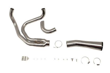 Wyatt Gatling Road Rage Exhaust Header System Chrome