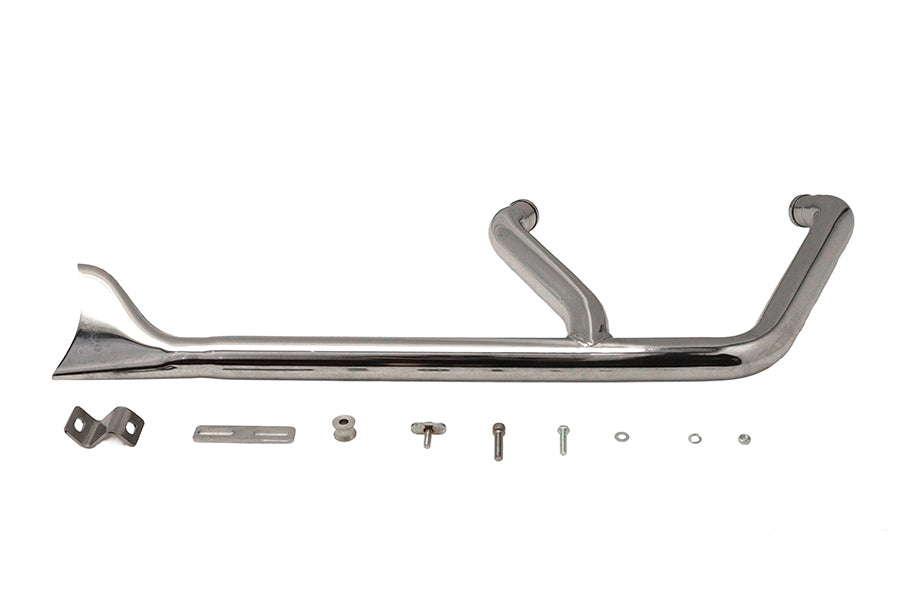 1-3/4 2 into 1 Exhaust Header Set Chrome