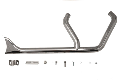 1-3/4 2 into 1 Exhaust Header Set Chrome