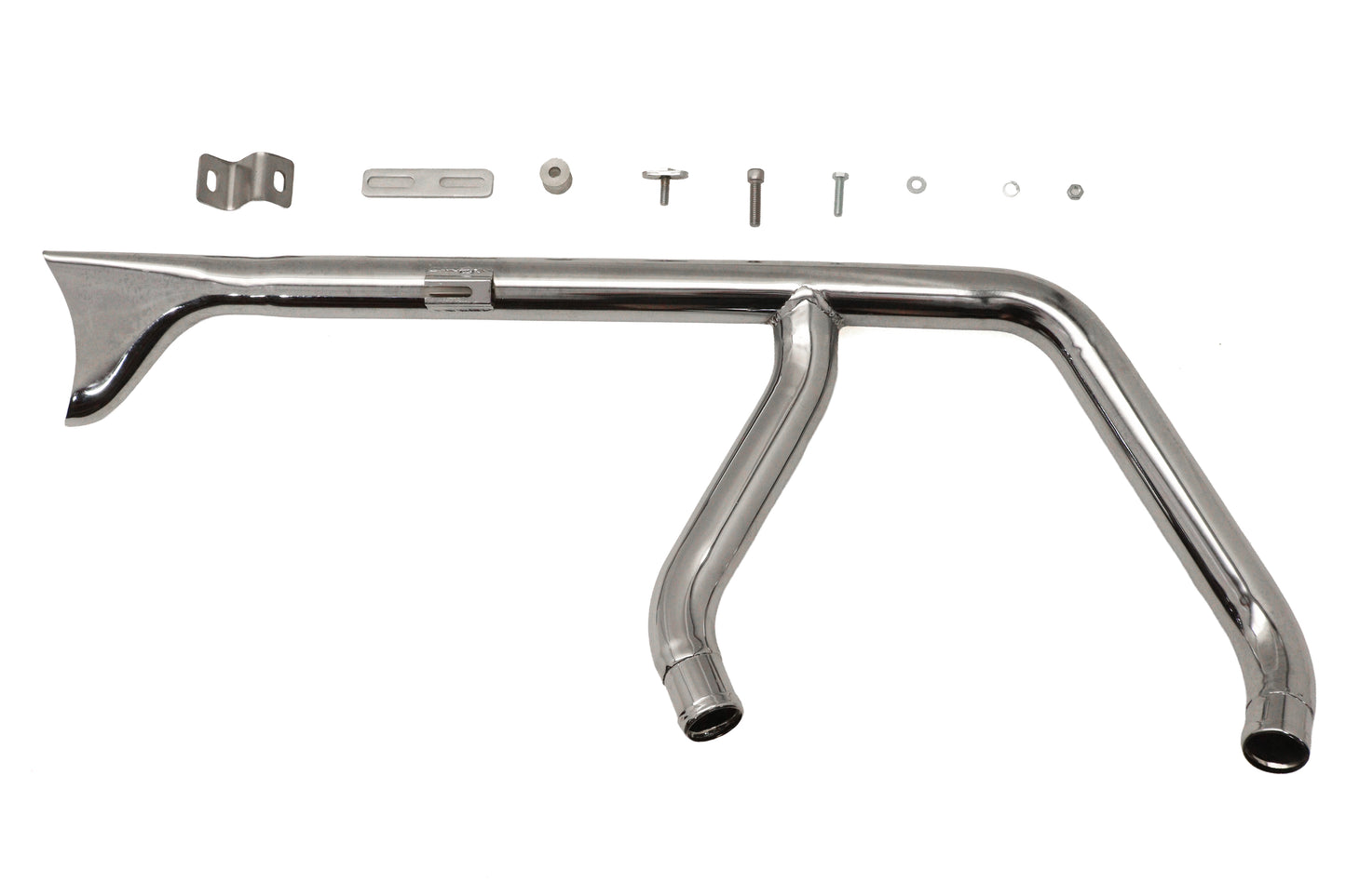 1-3/4 2 into 1 Exhaust Header Set Chrome