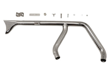 1-3/4 2 into 1 Exhaust Header Set Chrome