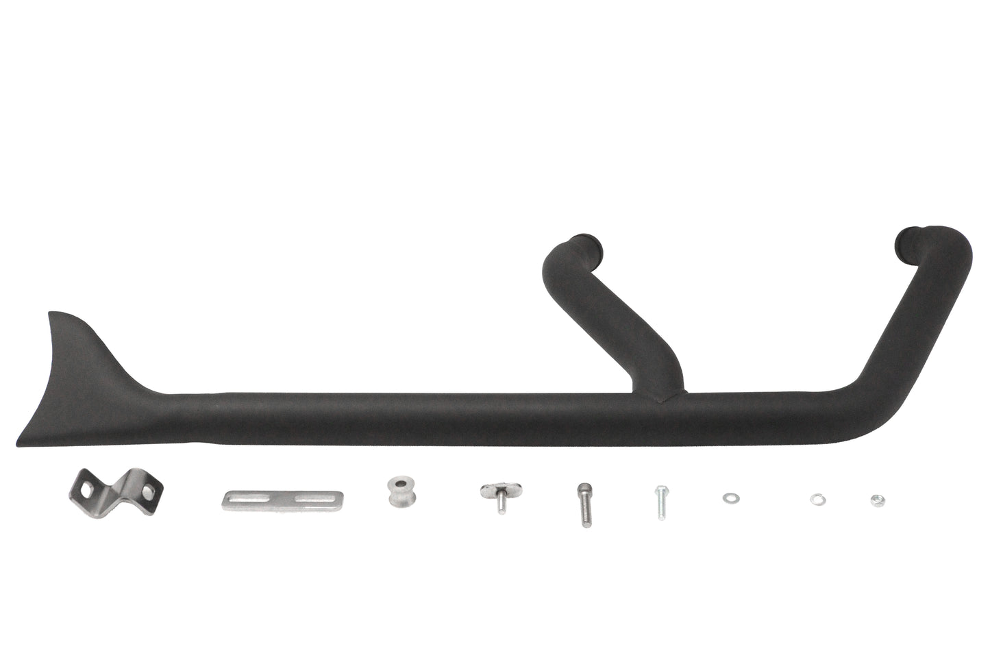 1-3/4 2 into 1 Exhaust Header Set Black