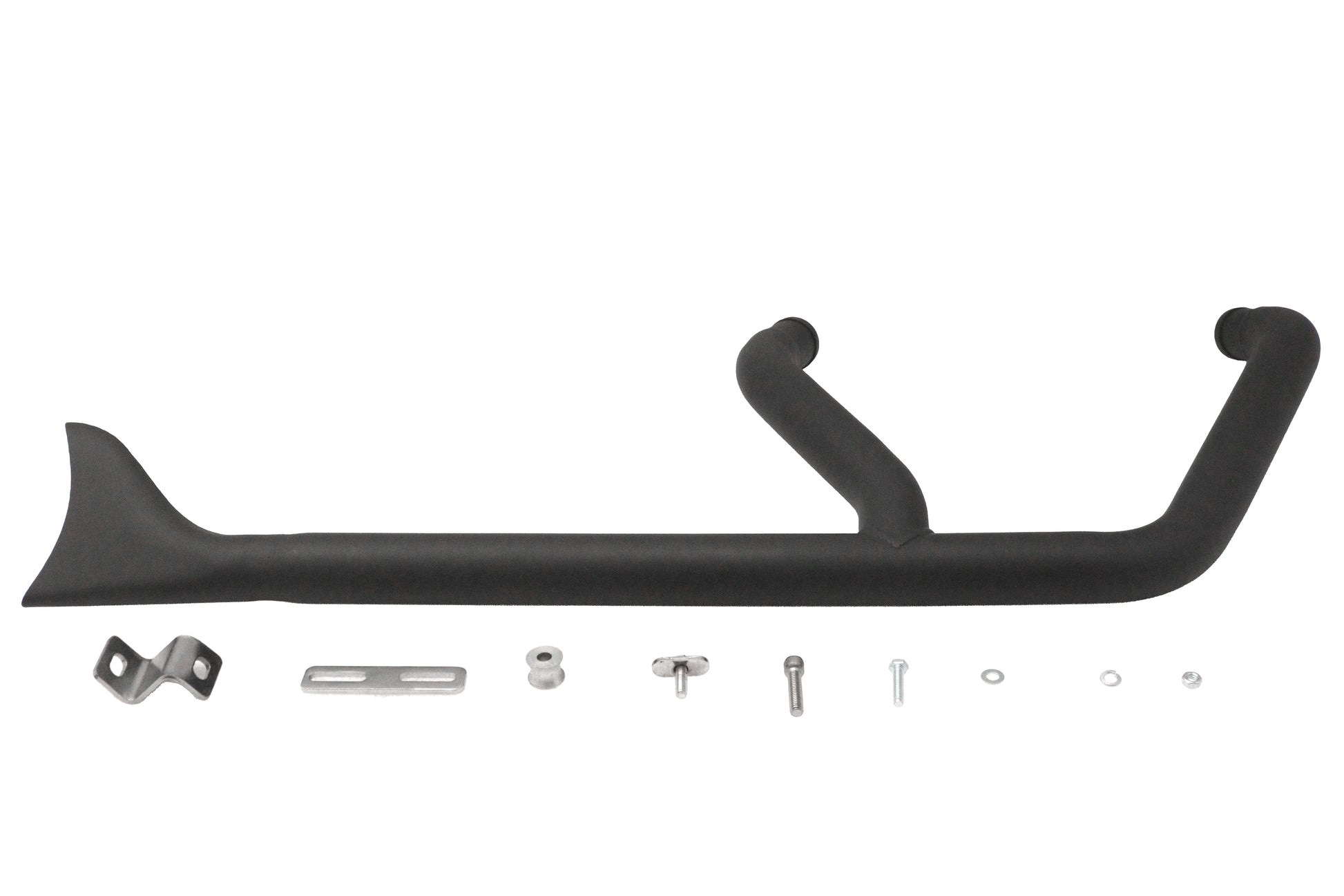 1-3/4 2 into 1 Exhaust Header Set Black