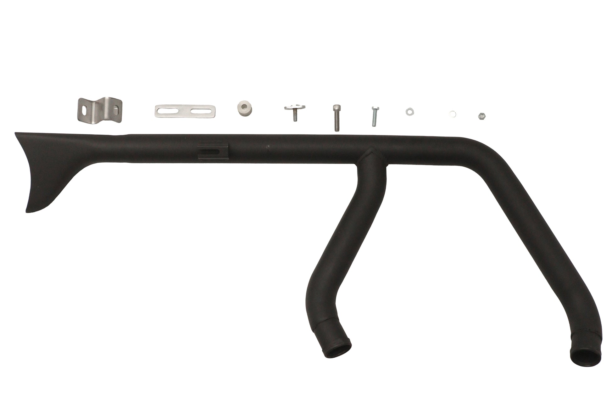 1-3/4 2 into 1 Exhaust Header Set Black