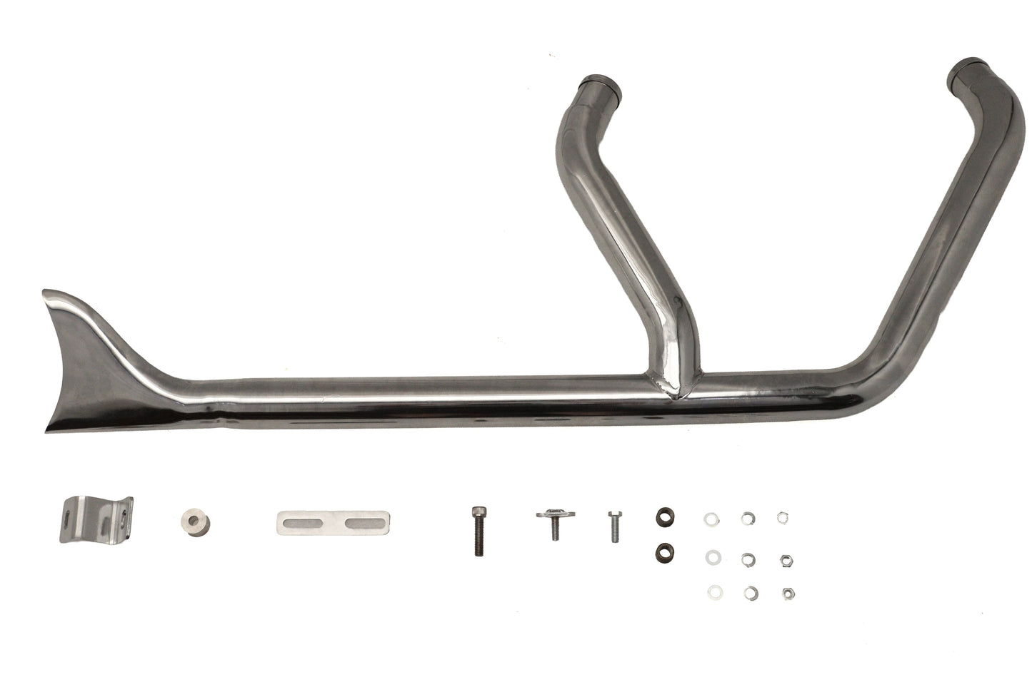 1-3/4 2 into 1 Exhaust Header Set Chrome
