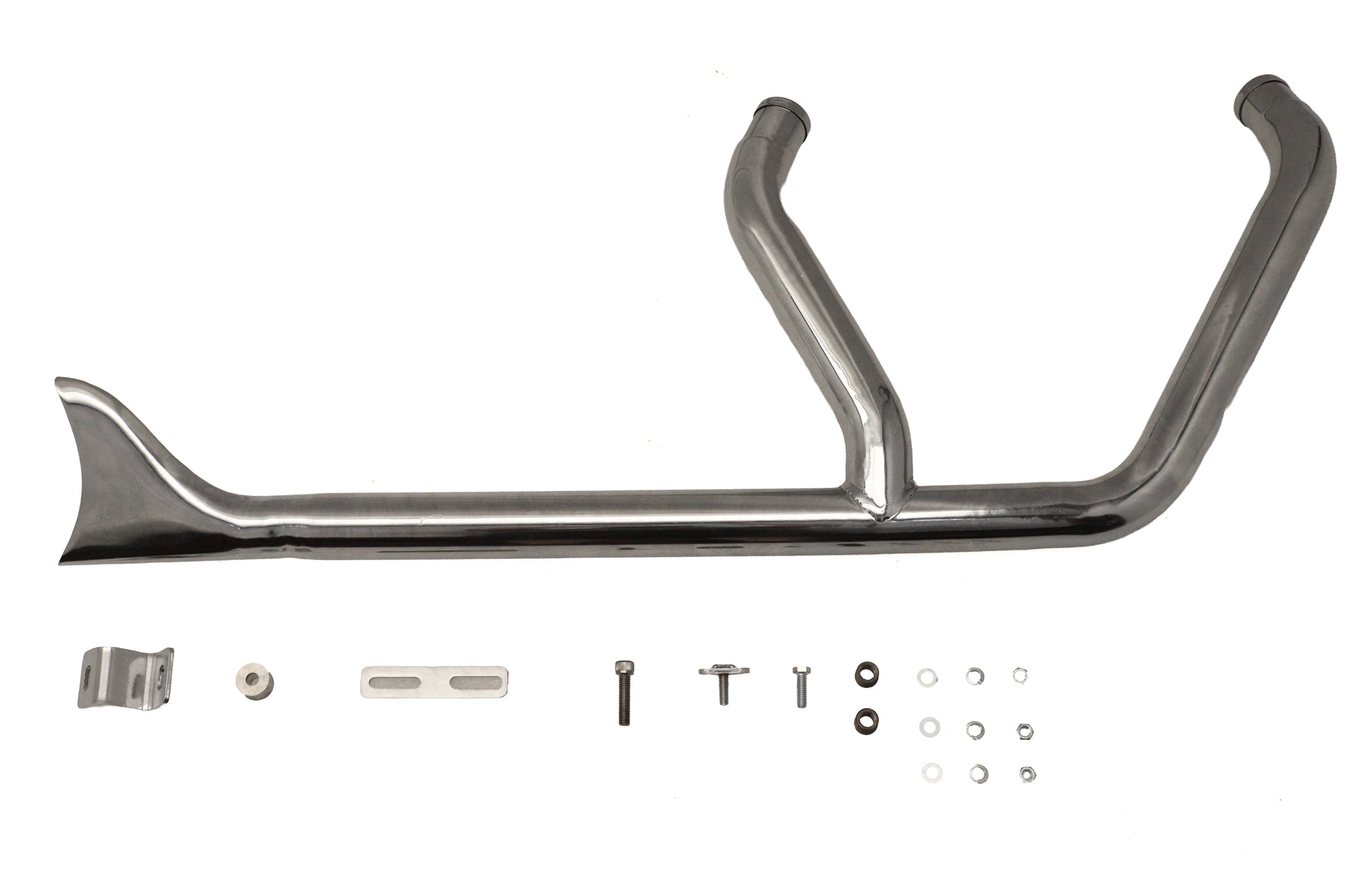 1-3/4 2 into 1 Exhaust Header Set Chrome