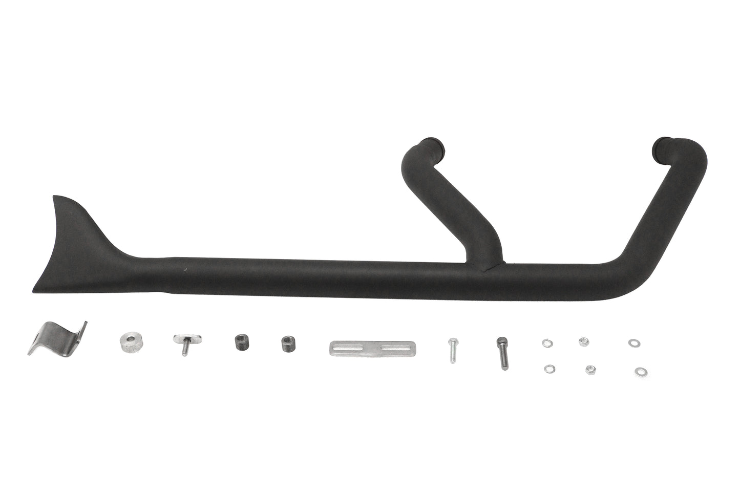 1-3/4 2 into 1 Exhaust Header Set Black