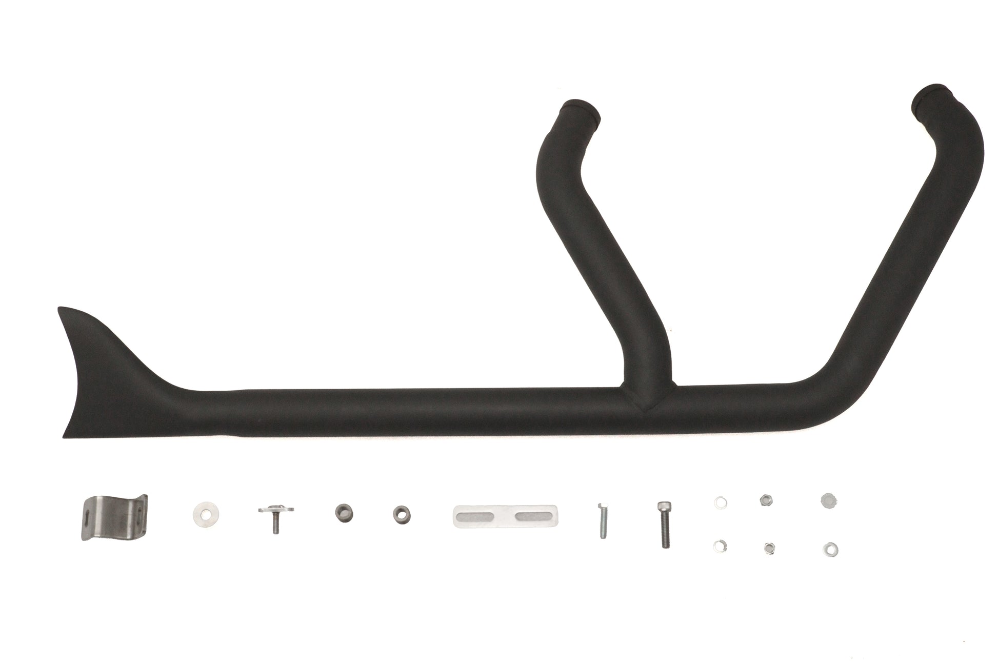 1-3/4 2 into 1 Exhaust Header Set Black