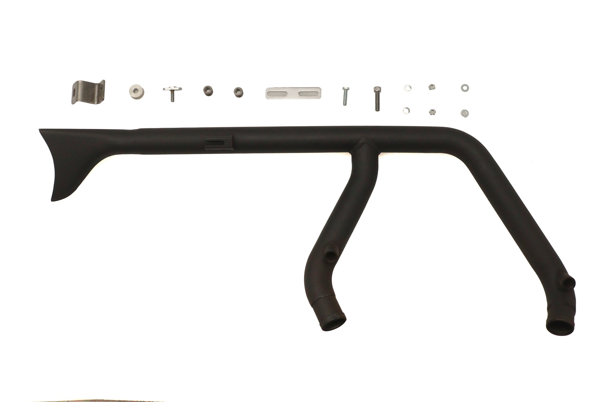 1-3/4 2 into 1 Exhaust Header Set Black