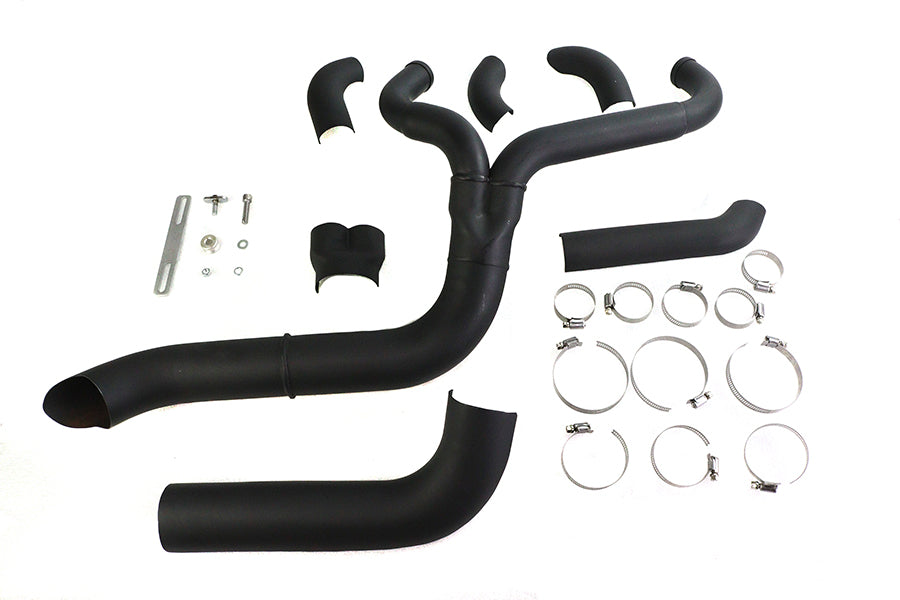 Speedster 1-3/4 2 into 1 Exhaust Header Set Black