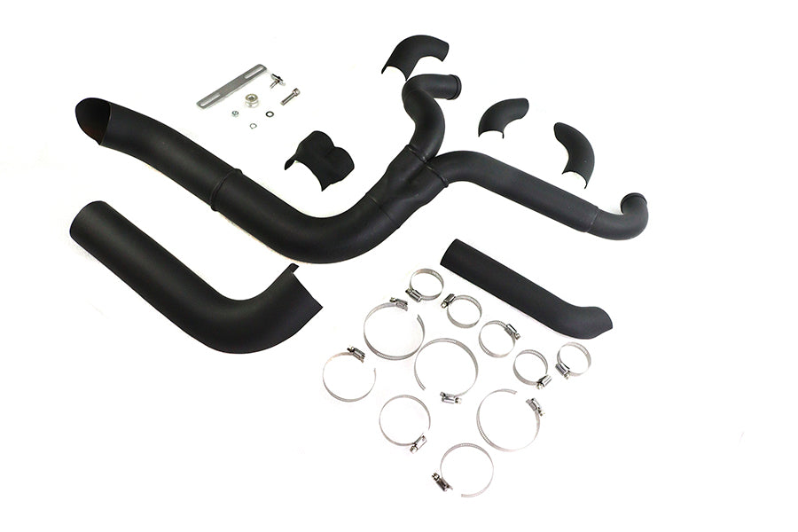 Speedster 1-3/4 2 into 1 Exhaust Header Set Black