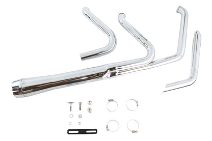 Wyatt Gatling Holeshot Exhaust Set Chrome