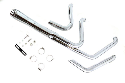Wyatt Gatling Holeshot Exhaust Set Chrome