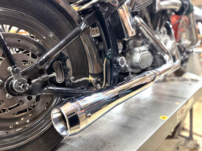 Wyatt Gatling Holeshot Exhaust Set Chrome